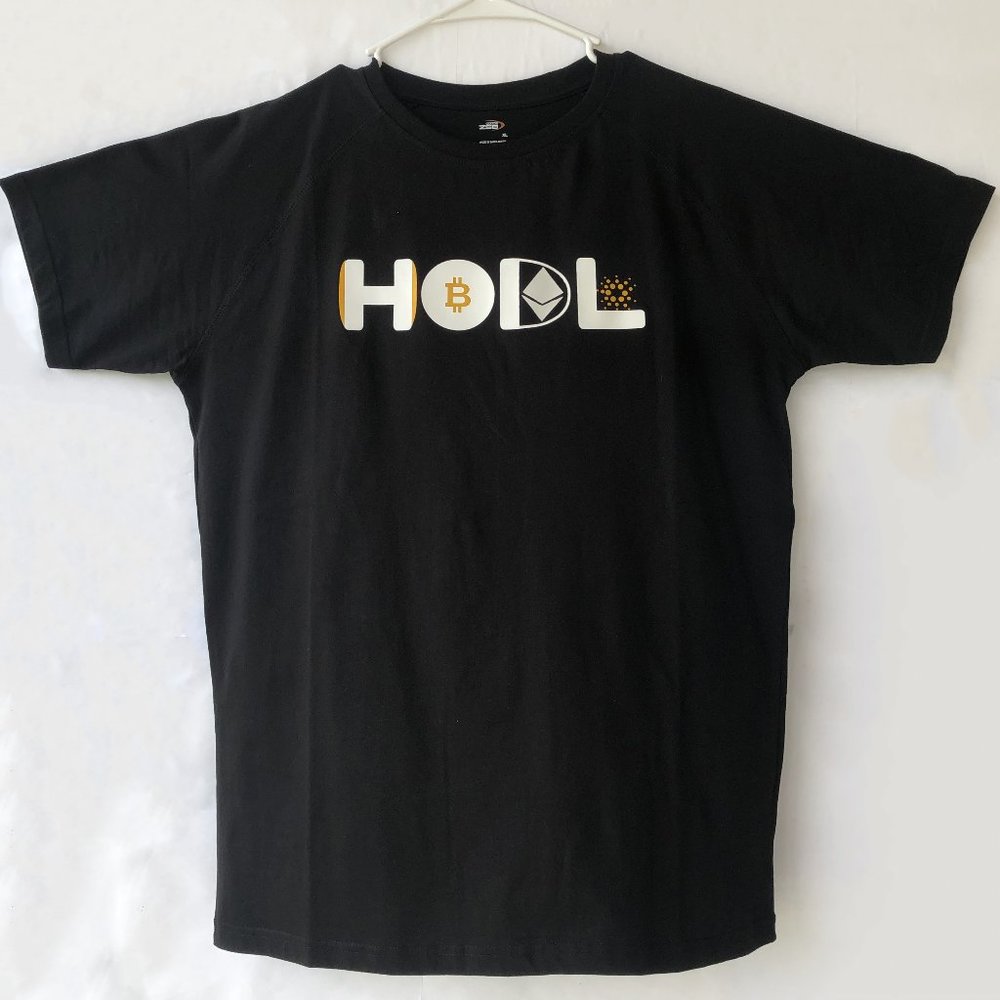 Raglan Crew Neck T Shirt Regular Fit Unisex HODL